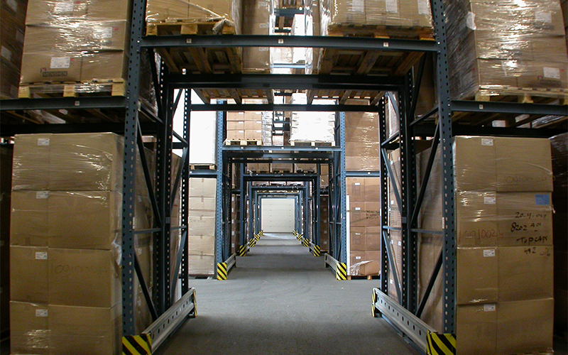 Pallet opslag